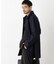「NEW ON COAT」ウール／Nショートステンカラーコート