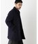 「NEW ON COAT」ウール／Nショートステンカラーコート