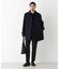 「NEW ON COAT」ウール／Nショートステンカラーコート