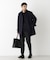 「NEW ON COAT」ウール／Nショートステンカラーコート