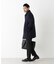 「NEW ON COAT」ウール／Nショートステンカラーコート