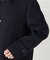 「NEW ON COAT」ウール／Nショートステンカラーコート