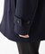 「NEW ON COAT」ウール／Nショートステンカラーコート