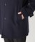 「NEW ON COAT」ウール／Nショートステンカラーコート
