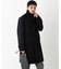 「NEW ON COAT」ウール／Nスタンドカラーコート