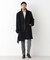 「NEW ON COAT」ウール／Nスタンドカラーコート