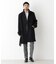 「NEW ON COAT」ウール／Nスタンドカラーコート