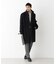 「NEW ON COAT」ウール／Nスタンドカラーコート
