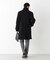 「NEW ON COAT」ウール／Nスタンドカラーコート