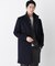 「NEW ON COAT」ウール／Nスタンドカラーコート