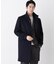 「NEW ON COAT」ウール／Nスタンドカラーコート