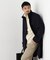 「NEW ON COAT」ウール／Nスタンドカラーコート