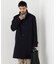 「NEW ON COAT」ウール／Nスタンドカラーコート