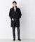 「NEW ON COAT」ウール／Nスタンドカラーコート