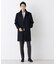 「NEW ON COAT」ウール／Nスタンドカラーコート