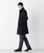 「NEW ON COAT」ウール／Nスタンドカラーコート