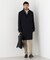 「NEW ON COAT」ウール／Nスタンドカラーコート