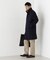 「NEW ON COAT」ウール／Nスタンドカラーコート