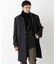 「NEW ON COAT」ウール／Nスタンドカラーコート