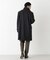 「NEW ON COAT」ウール／Nスタンドカラーコート
