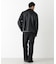 「SURPLUS」 フェイクレザーブルゾン