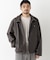 「SURPLUS」 フェイクレザーブルゾン