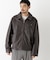 「SURPLUS」 フェイクレザーブルゾン