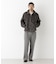 「SURPLUS」 フェイクレザーブルゾン