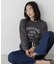 UVカット機能付ロゴプリントロングTシャツ