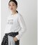 UVカット機能付ロゴプリントロングTシャツ