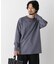 「モダンコンフォートシリーズ」モクロディ ボートネック サイドスリット Tシャツ