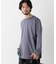 「モダンコンフォートシリーズ」モクロディ ボートネック サイドスリット Tシャツ
