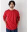 「モダンコンフォートシリーズ」モクロディ ボートネック サイドスリット Tシャツ