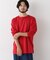 「モダンコンフォートシリーズ」モクロディ ボートネック サイドスリット Tシャツ