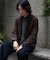 WEB限定／度詰めプレーティングフェードカラークロップドTシャツ長袖