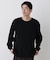 ヘヴィーワッフルクルーネックTシャツ 長袖