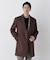 DOWN FABRIC チェスターフィールドコート