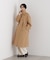ジャージメルトンダブルボタンステンカラーコート