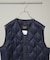 TAION／MILITARY V NECK W-ZIP DOWN VT