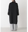 ウール混ダブルフェイスリバーロングコート