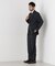 「DamerinoFormal」ウールPペンシルストライプPT／WASHABLE(セットアップ可)