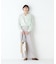 《名品 ／ 洗える》ラミーボザムシャツストライプブラウス