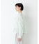 《名品 ／ 洗える》ラミーボザムシャツストライプブラウス