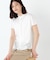《大人気追加入荷！ ／ 洗える》ライトカットソースタンドフリルブラウス
