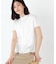 《大人気追加入荷！ ／ 洗える》ライトカットソースタンドフリルブラウス