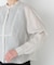 《名品 ／ 洗える ／ 4カラー展開》ラミーボザムシャツブラウス