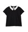 ◆《洗える》 レース衿スムースＴシャツ