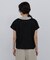 ◆《洗える》 レース衿スムースＴシャツ