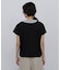 ◆《洗える》 レース衿スムースＴシャツ