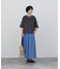 ◆《洗える ／ Good Price》 エンブロイダリードッキングブラウス